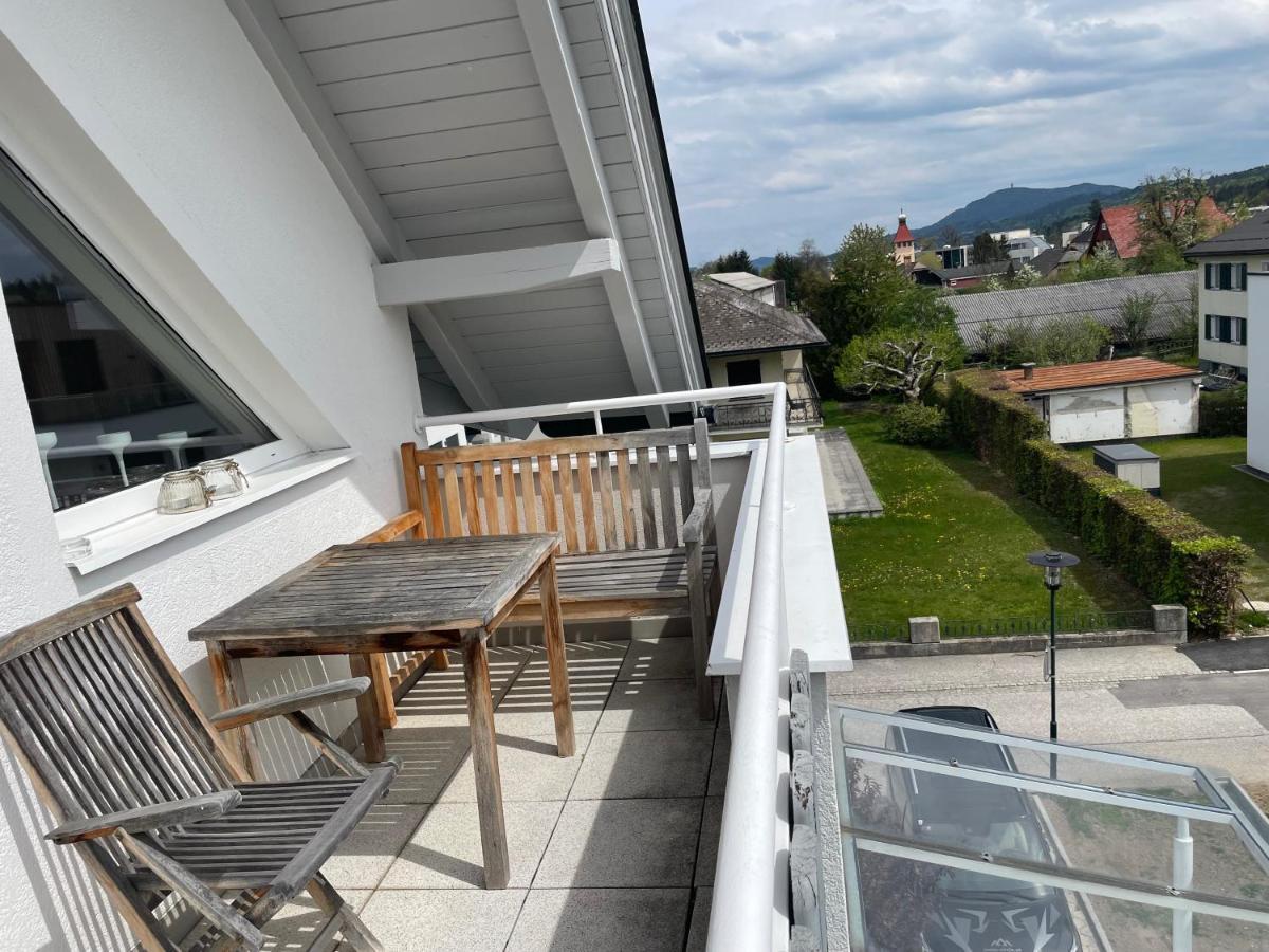 Superior-Apartment Mit Pool Und Seezugang Velden am Wörthersee Dış mekan fotoğraf